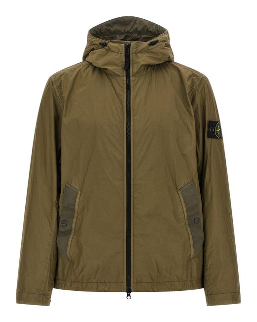 Stone Island Green 4100001 Jacket for men