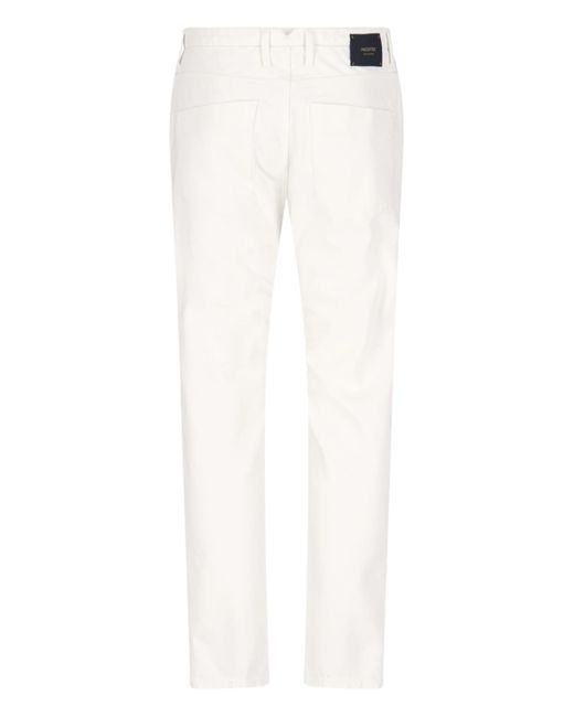 Incotex White Jeans for men