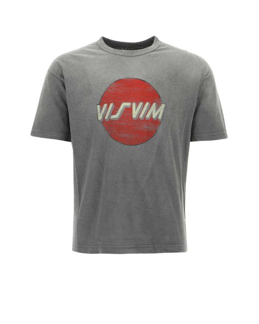 Visvim Gray Cotton T-shirt for men