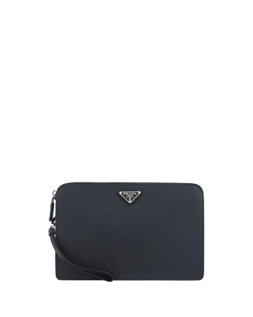 Prada men clutch hotsell