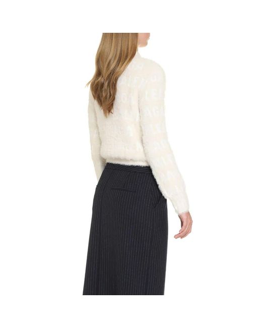 Balenciaga White Elastane Sweatshirt