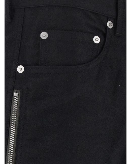 Rick Owens Black Trousers Vega for men