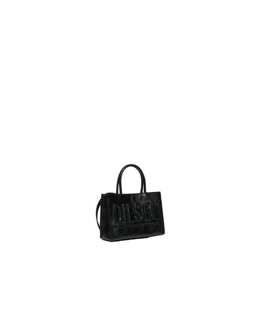 DIESEL White Mini Shoulder Bag Polyurethane