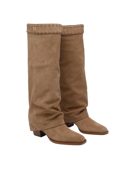 Fendi Brown Boots