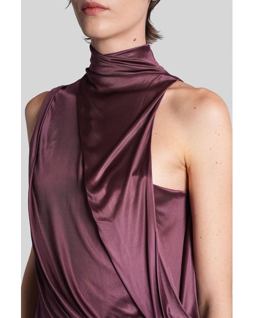 Balmain Red Long Dress