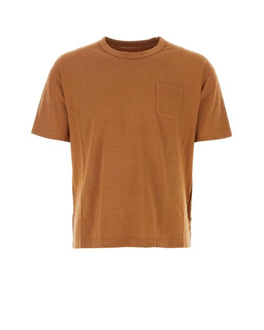Visvim Brown T-shirt for men
