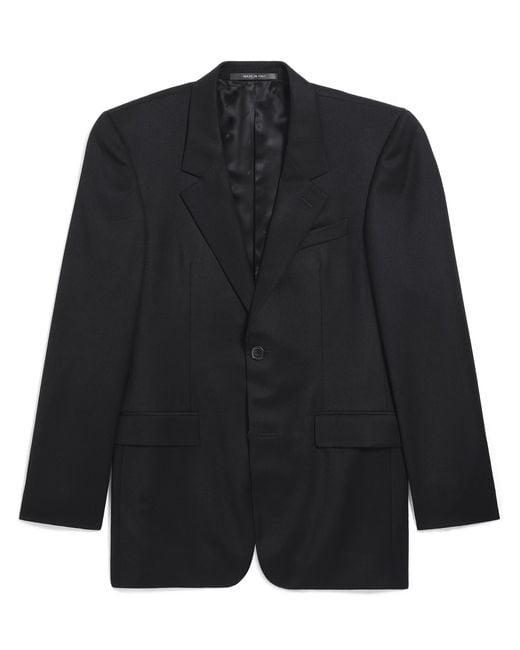Balenciaga Black Standard Tailored Jacket for men