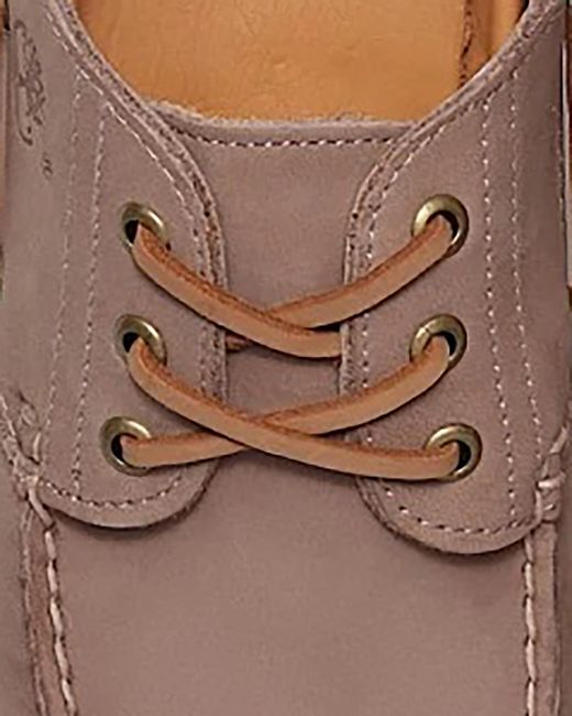 Timberland Brown Boat Shoe Lake House 3-Eye Lug Leather Loafers