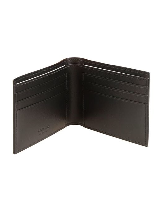 Ferragamo Black Logo Printed Bi-fold Wallet for men
