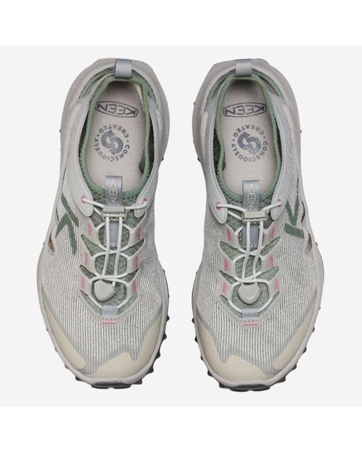 Keen Gray Sneakers Zionic Adv Fabric And Rubber Trainers