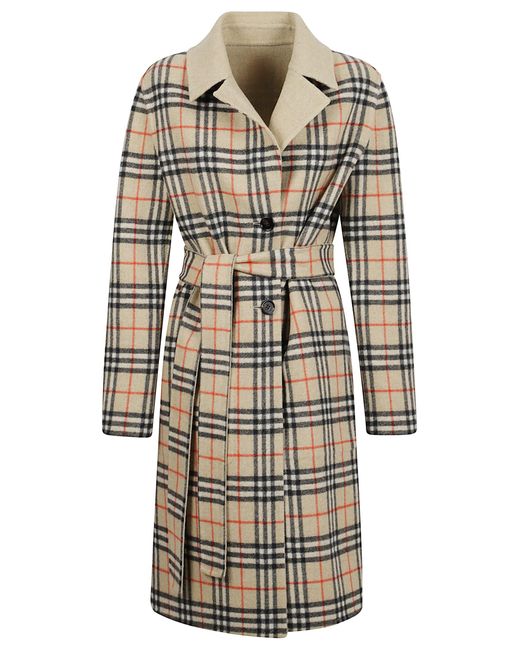 Burberry Natural Belted Coat