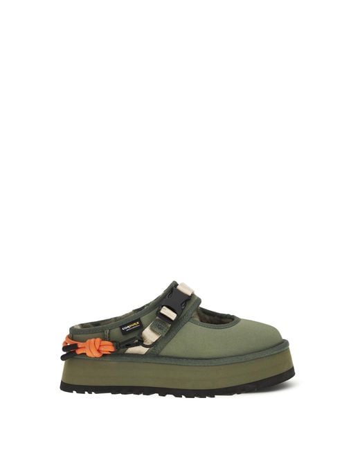 Ugg Green Mary Jane Mules Bea Wildwood Upper: Polyester Sandal