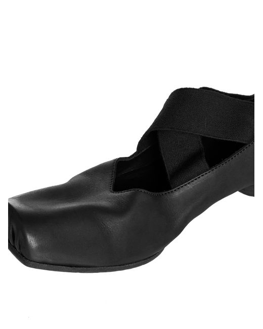 Uma Wang Black Flat Shoes