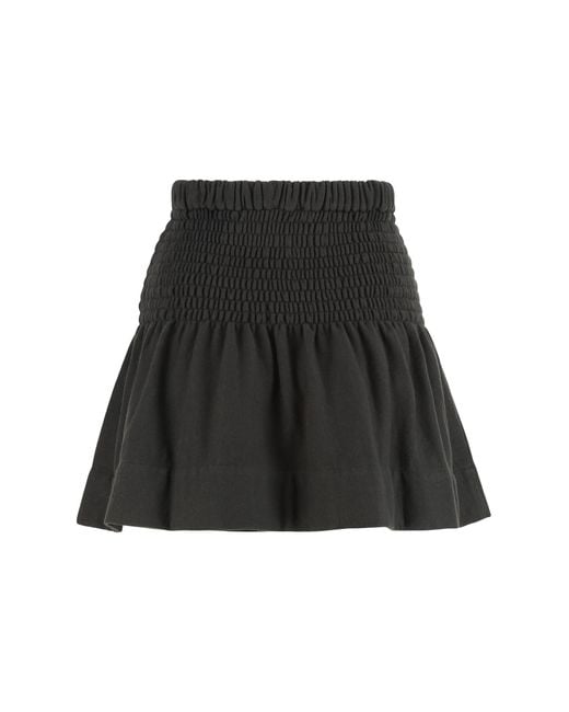 Isabel Marant Black Pacifica Jersey Skirt Polyester