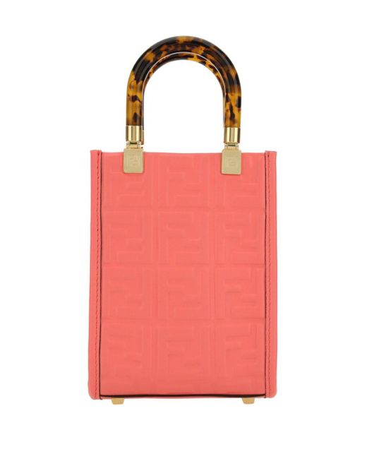 Fendi Pink Mini Sunshine Handbag