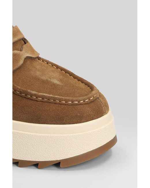 Ash Brown Magic Low Heels Ankle Boots