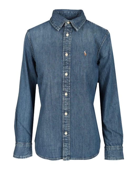 Ralph Lauren Blue Denim Shirt