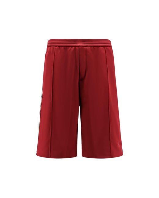 Adidas Red Wb Track Shorts Bermuda Shorts for men