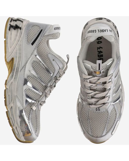 44 Label Group Gray Dragger Sneakers for men