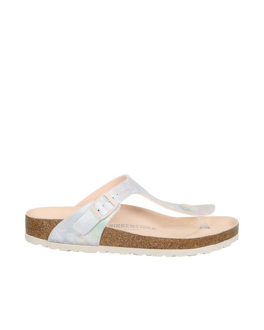 Birkenstock Thong-strap Sandals in Pink | Lyst