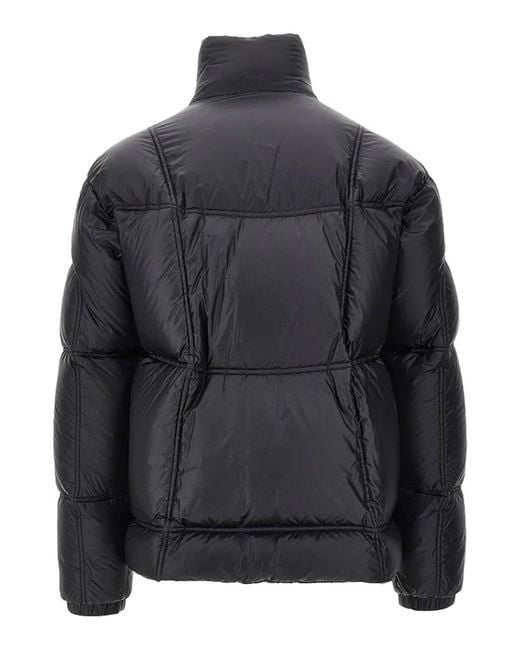 Herno Black Zip-Up Puffer Jacket for men