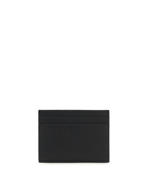 Saint Laurent White Tiny Cassandre Card Holder for men