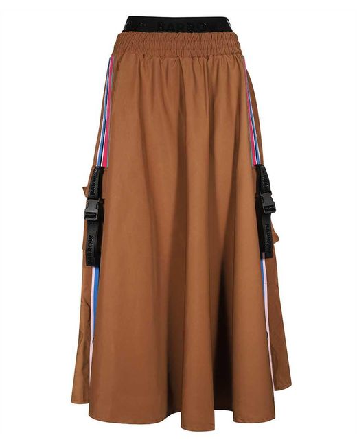 Barrow Brown Long Skirt