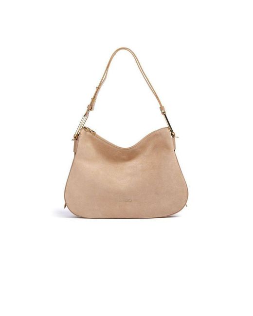 Coccinelle Natural Shoulder Bag Cowhide Shoulder-Bags