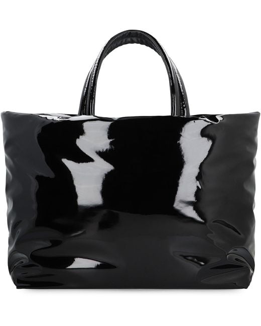 Saint Laurent Black Padded Nylon Maxi Tote for men