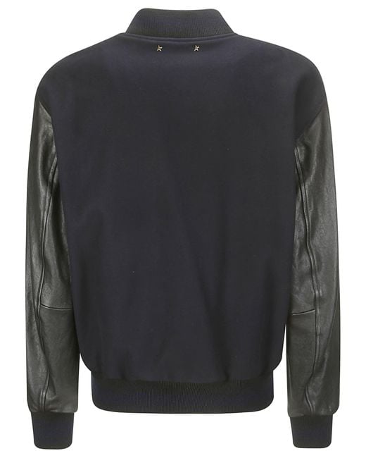 Golden Goose Deluxe Brand Black Ms Bomber Compact for men