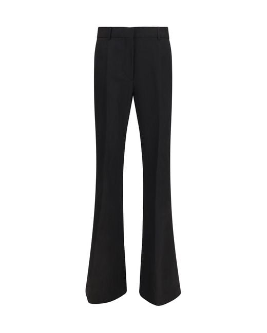 Max Mara Black Panelled Pants Viscose