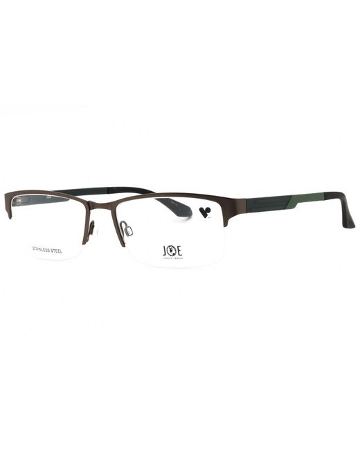 JOE OPTICAL Black Joe Optical Joe4070 Metal Rectangular Eyeglasses
