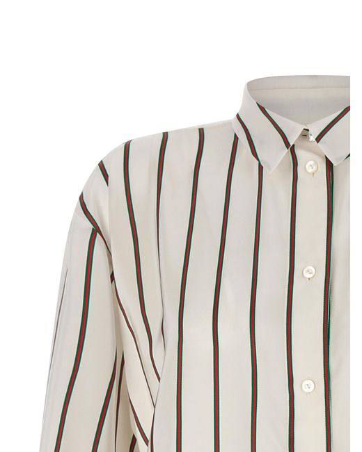 Gucci Natural Silk Blouse