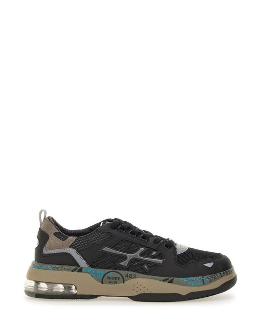 Premiata Black Drake Sneaker for men