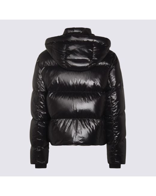 Moose Knuckles Black Nylon Down Jacket