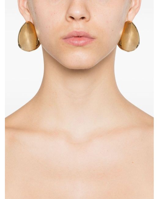 Coperni Natural Creole Earrings
