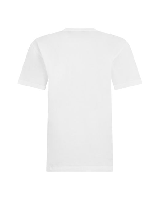 Dolce & Gabbana White Cotton T-Shirt Short Sleeve T-Shirts for men