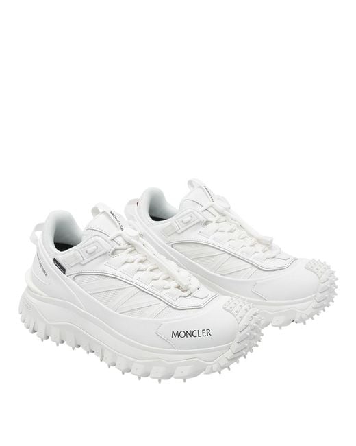 Moncler White Sneakers