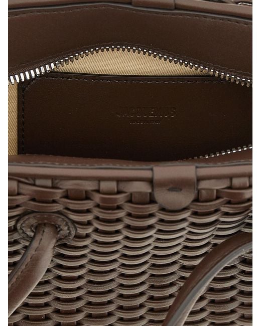 Jacquemus Brown Le Petit Turismo Handbag