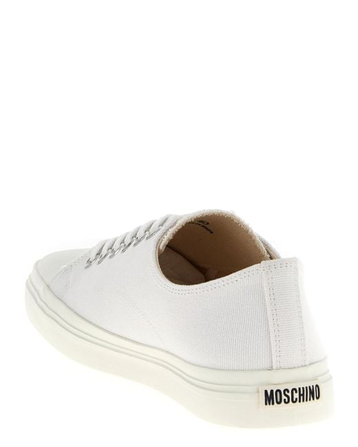 Moschino White Edge' Sneakers for men