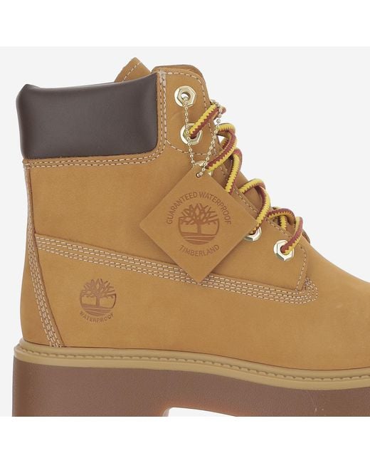 Timberland Natural Boots Stone Street 6 Leather