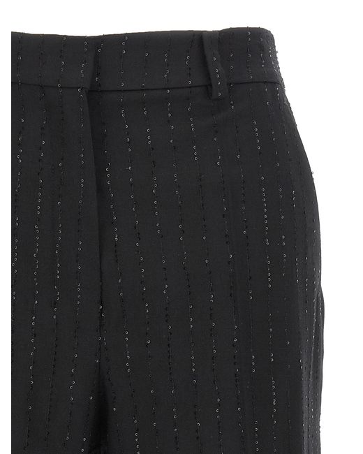 Max Mara Black 'Siberia' Shorts