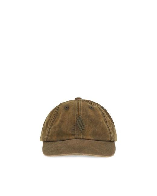The Attico Brown Cotton Cap (baseball Hat)