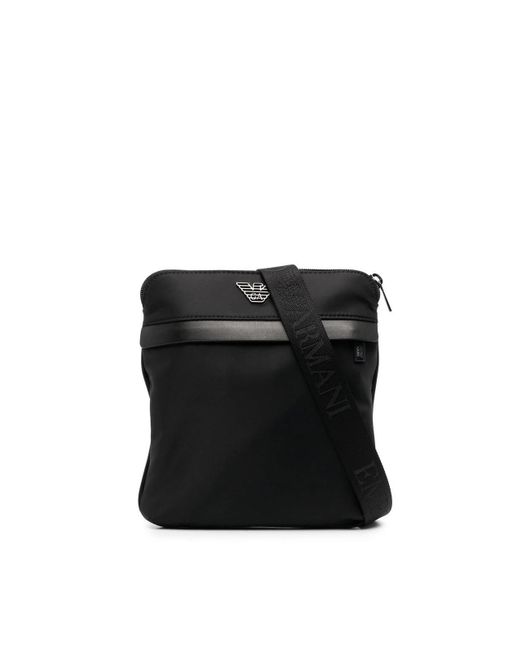 Emporio Armani `s Crossbody Bag in Black for Men Lyst