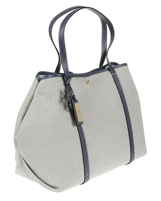 Ralph Lauren Gray Emerie Tote Tote Extra Large