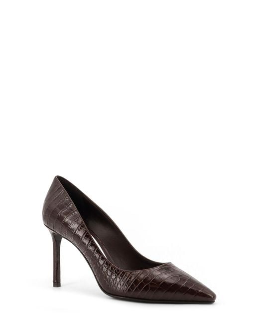 Jimmy Choo Multicolor Romy 85 Leather Pumps With Croco Effect