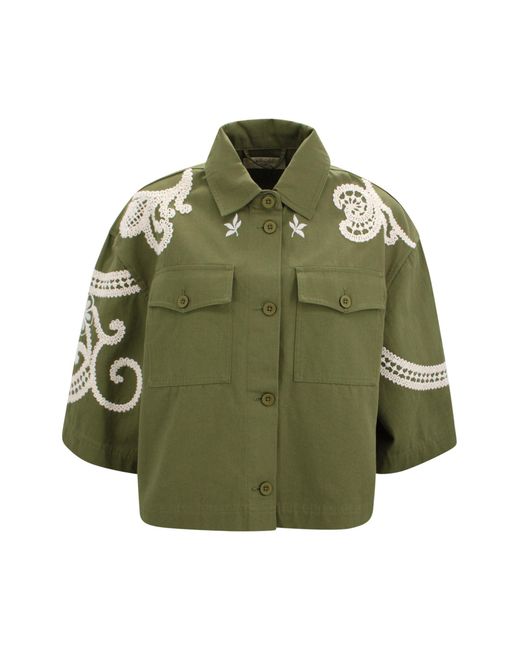 Weekend by Maxmara Green Jackets Cotton for men