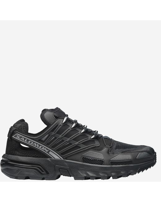 Salomon Black Sneakers Acs Pro Shell Textile Upper Trainers for men