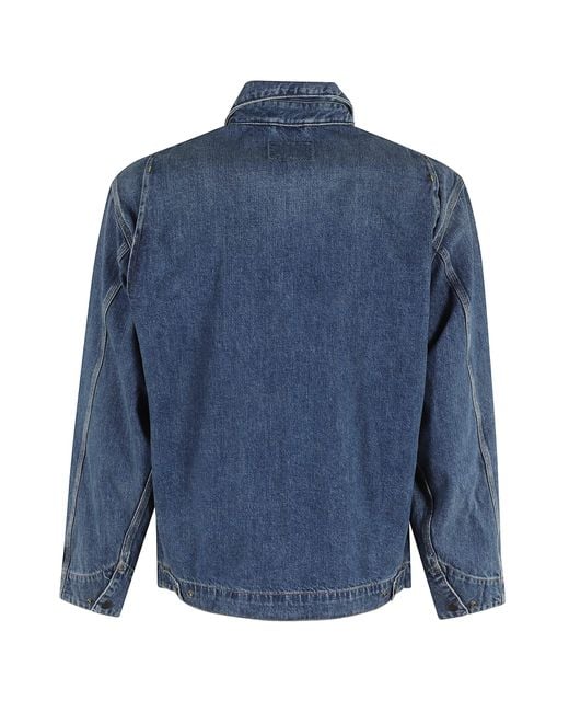 Carhartt Blue Og Detroit Jacket for men
