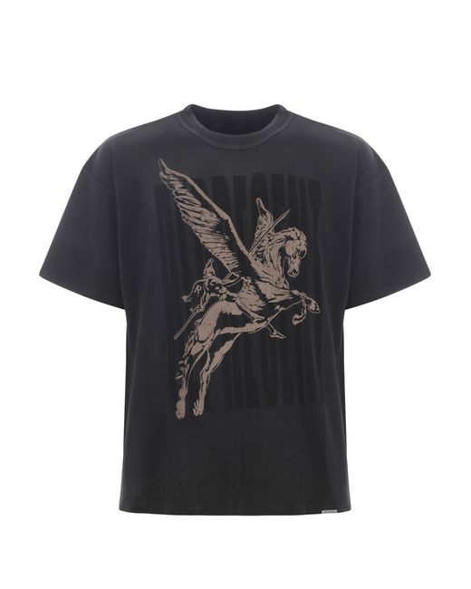 Represent Black T-Shirt "Spirits Mascot" for men